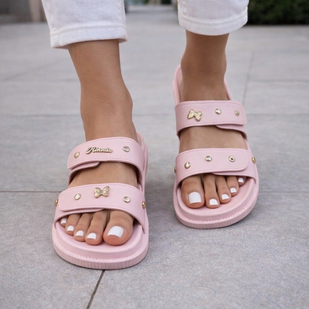 Disney Minnie Mouse Slide Sandals Women’s Sizes